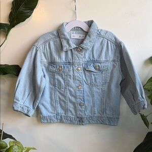 Zara Kids Light Blue Jean Jacket